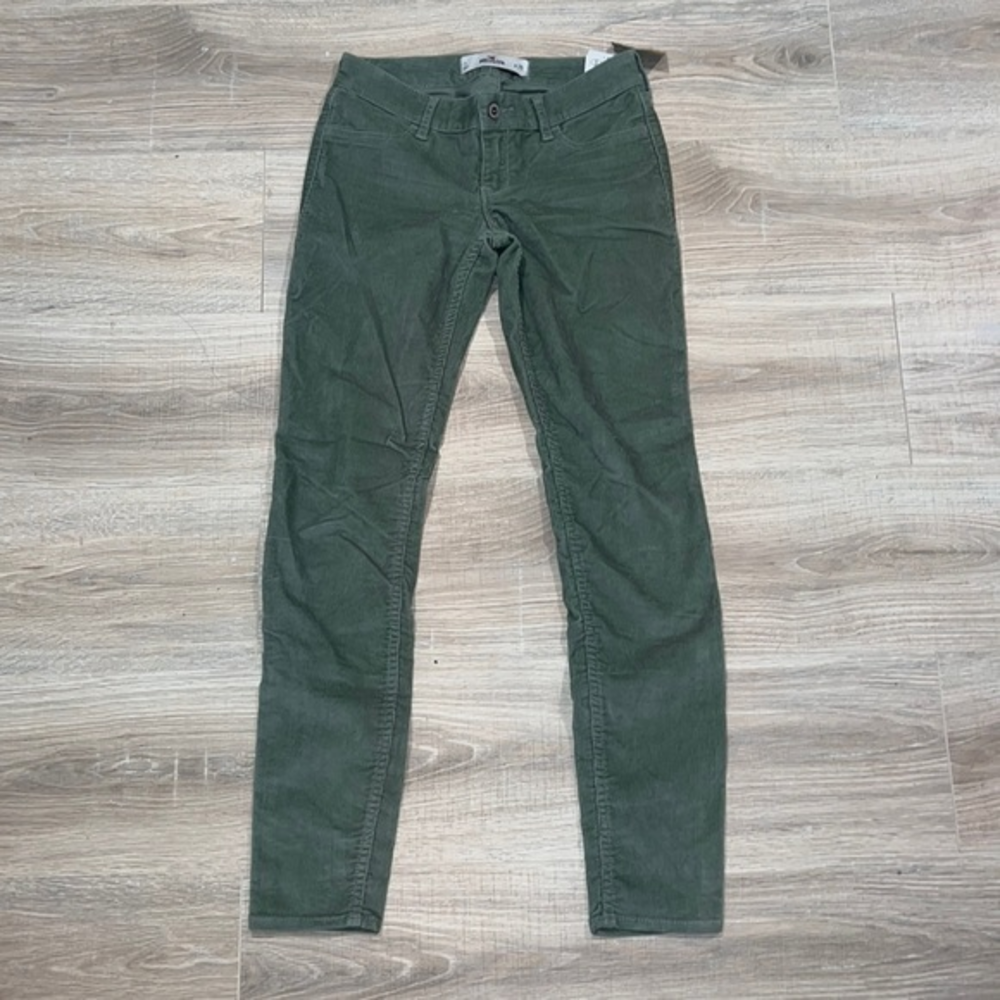 Hollister Olive Green Skinny Jeans